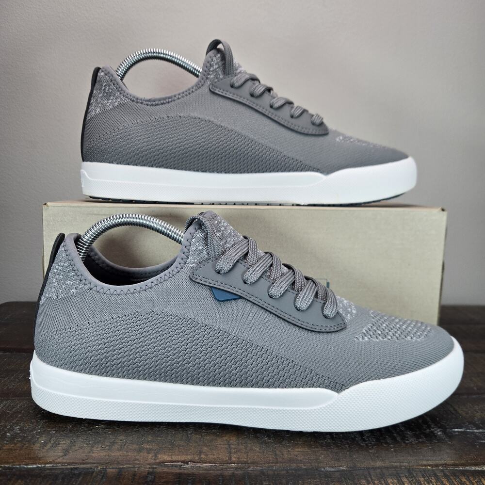 Vessi Weekend 1.5 Sneaker Mens Size 10 Waterproof Shoes Concrete Gray